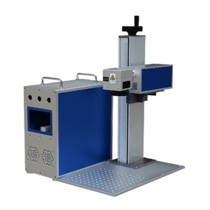 MOPA protable fiber laser marking machine