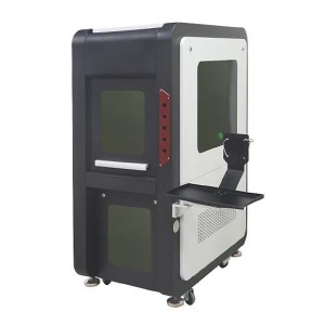 50W vláknový laserový gravírovací stroj